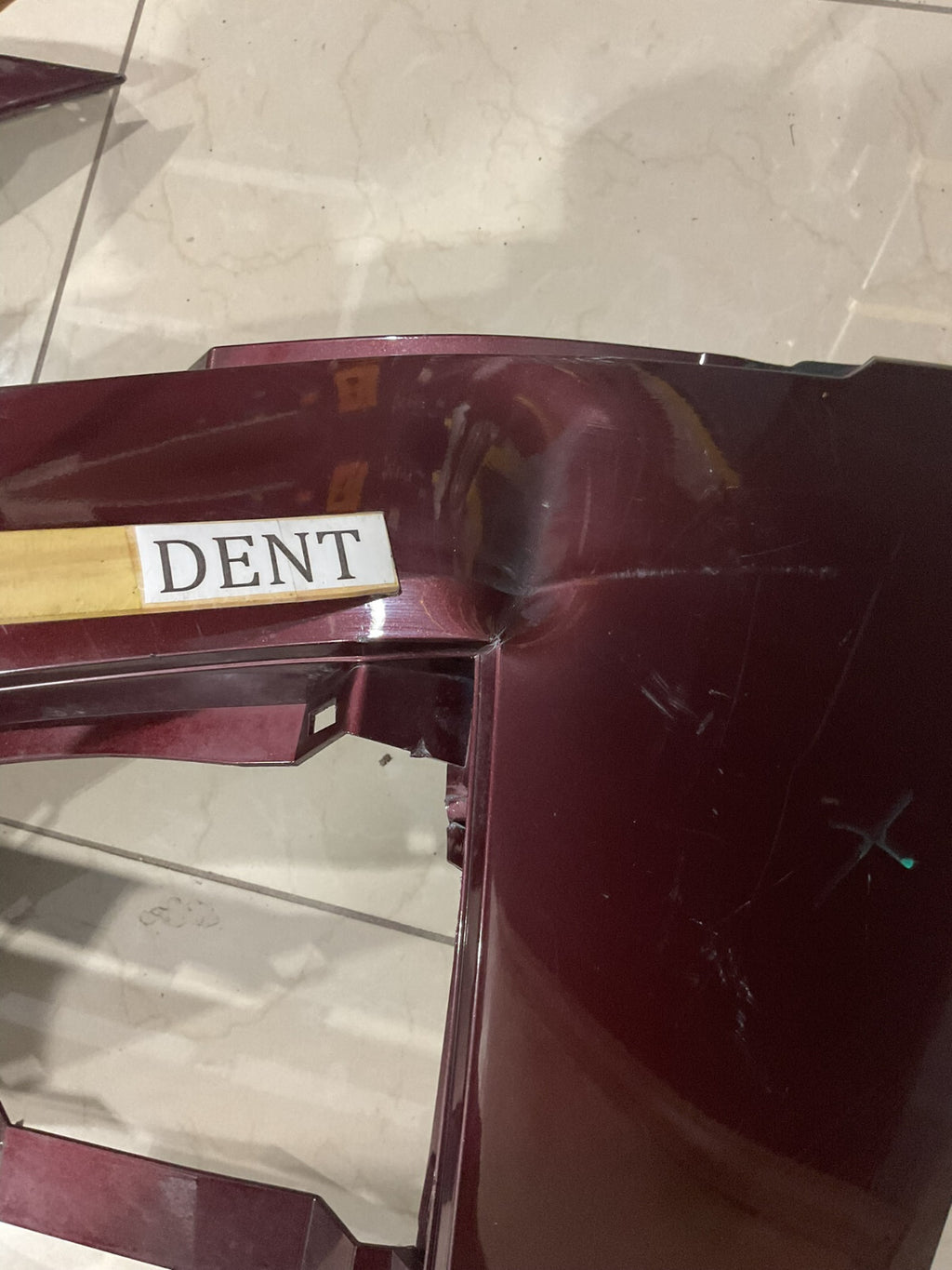 Front Bumper Cover Red 2023 2024 Nissan Altima 620229HF0H OEM