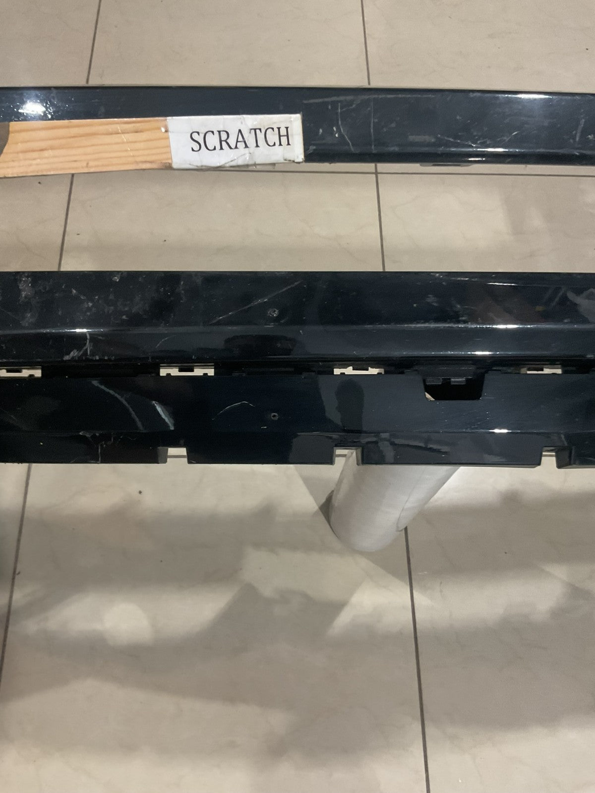 Front Bumper Cover Black 2022-2023 Jeep Compass n6wq70trmaa OEM