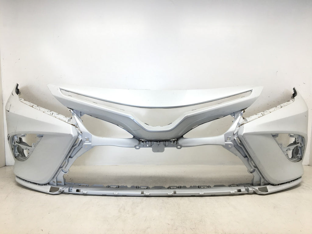 Front Bumper Cover Toyota Camry SE XSE Hybrid SE w/Sensor Holes 089 18 2019 OEM