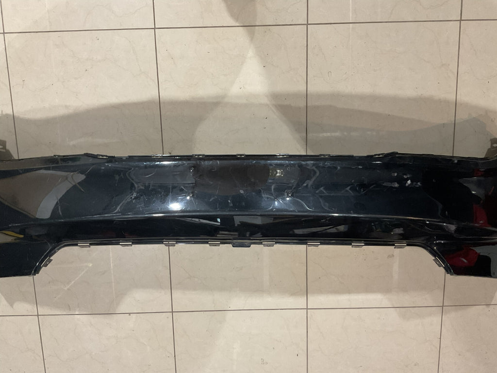 Front Bumper Cover Black 2015-2017 Dodge Durango 1XV03TRMAC OEM