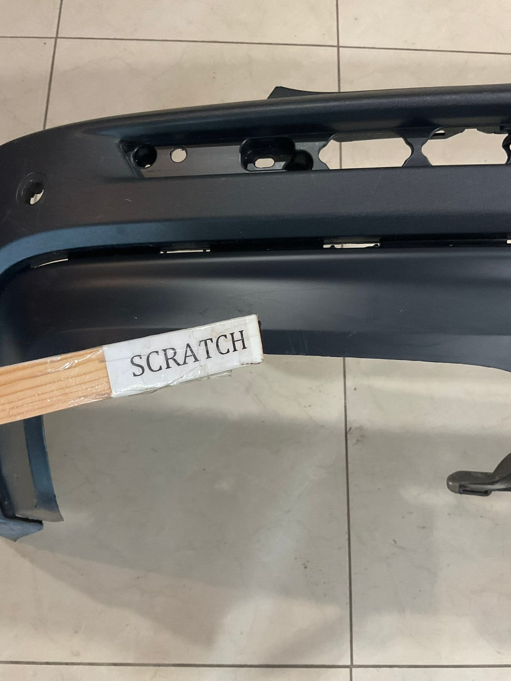 Rear Lower Bumper Cover Black 2021-2024 Chevrolet Tahoe CAPA