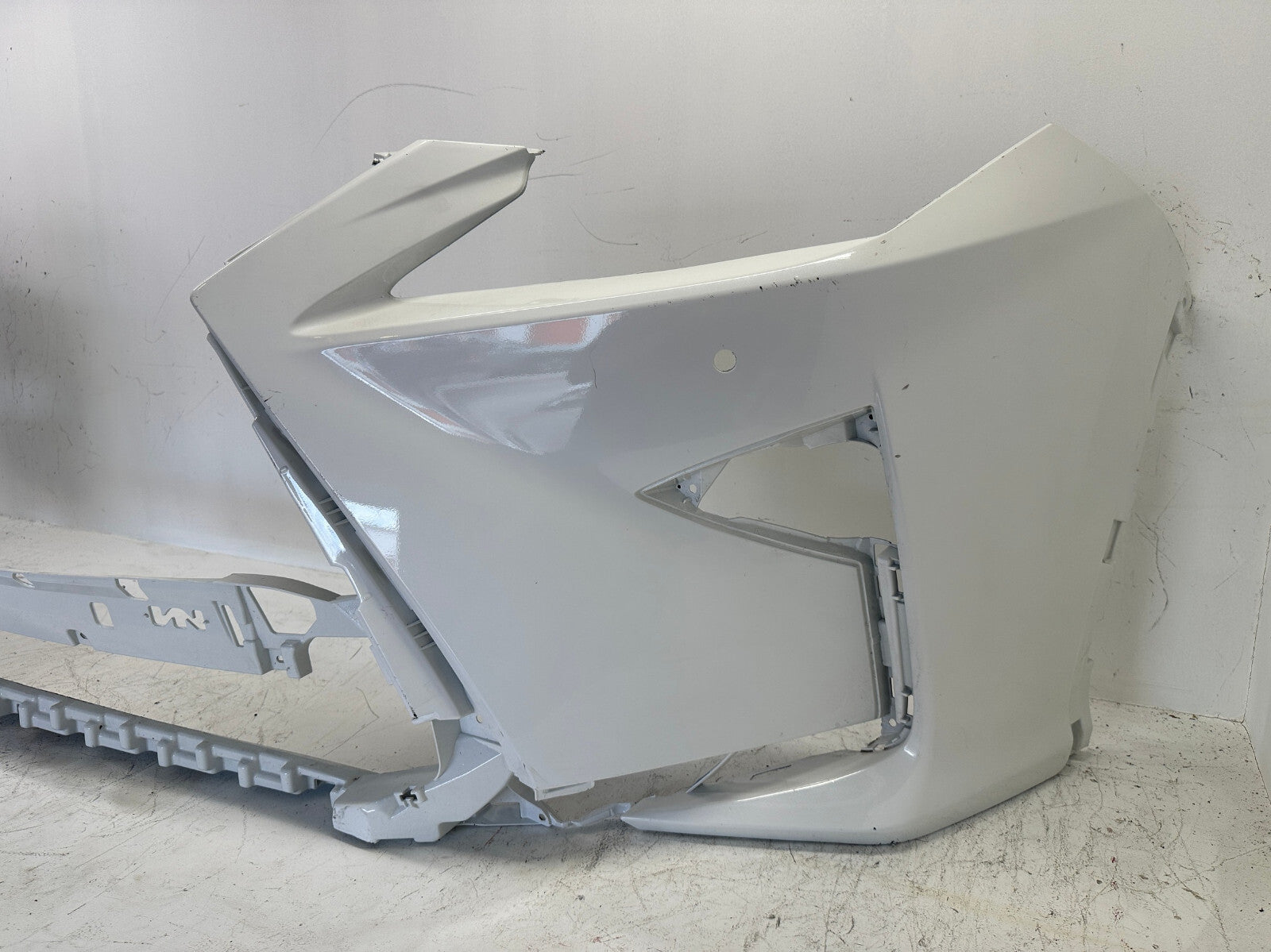 Front Bumper Cover White 2016-2018 Lexus RX350 W/Sensor Holes 52119-0E270 OEM