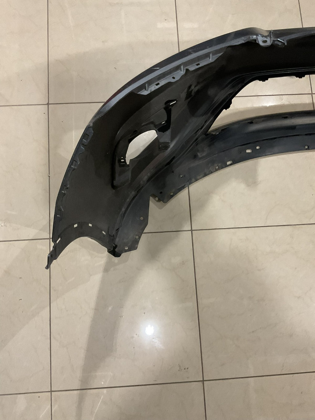 Front Bumper Cover Grey Nissan Murano 2015-2018 62022+5aa0h OEM