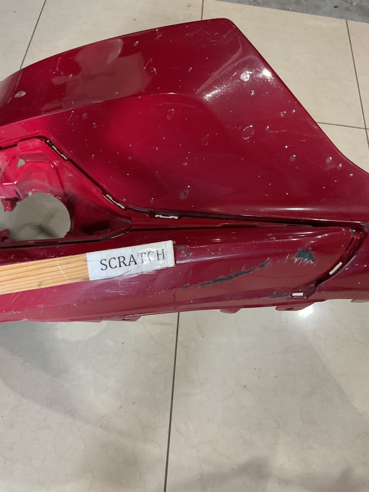 Front Bumper Cover Red 2021 2022 Honda Accord 71101tva+5000 OEM