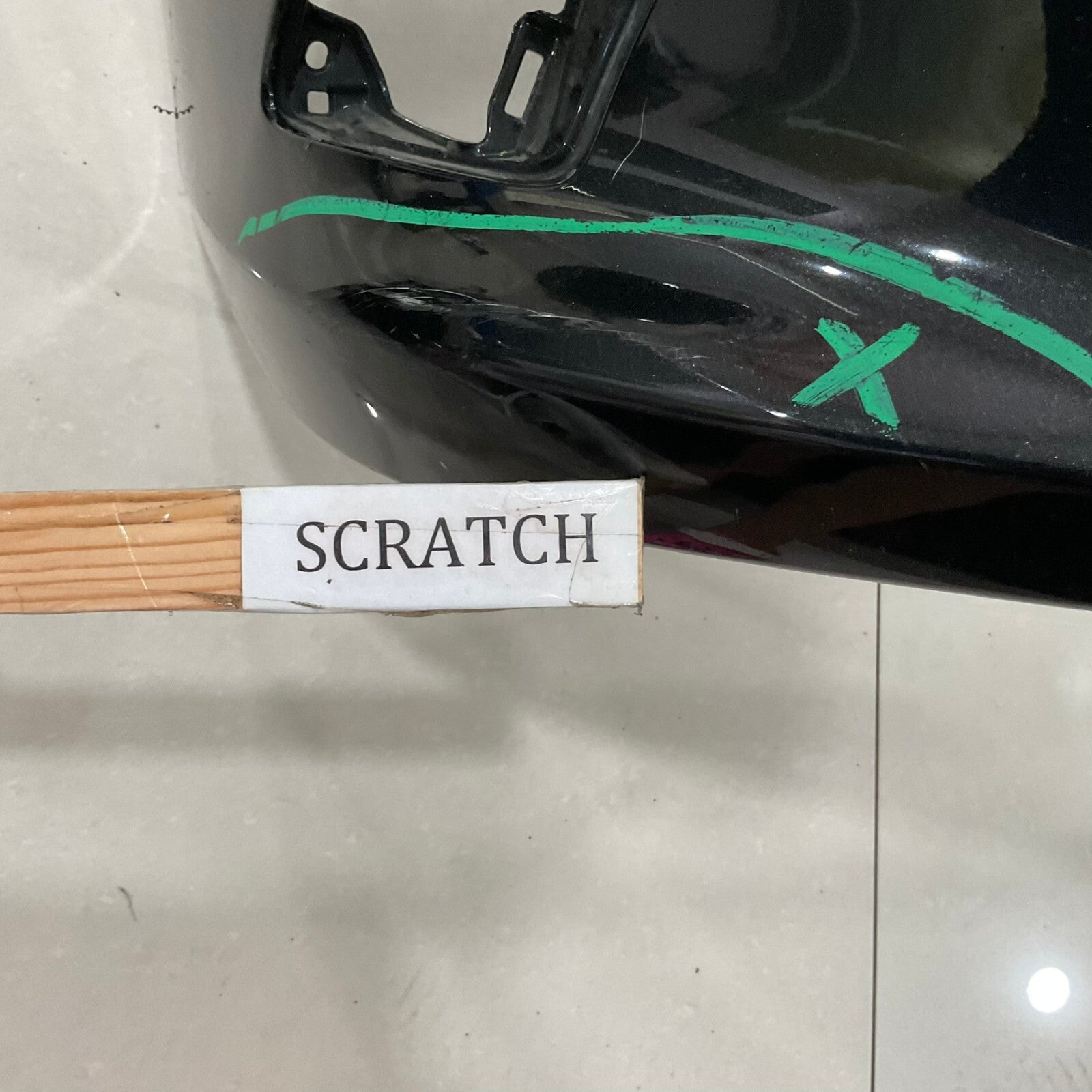 Front Bumper Cover Black 2019 2020 Lexus ES350 F-Sport 52119-06J00 OEM