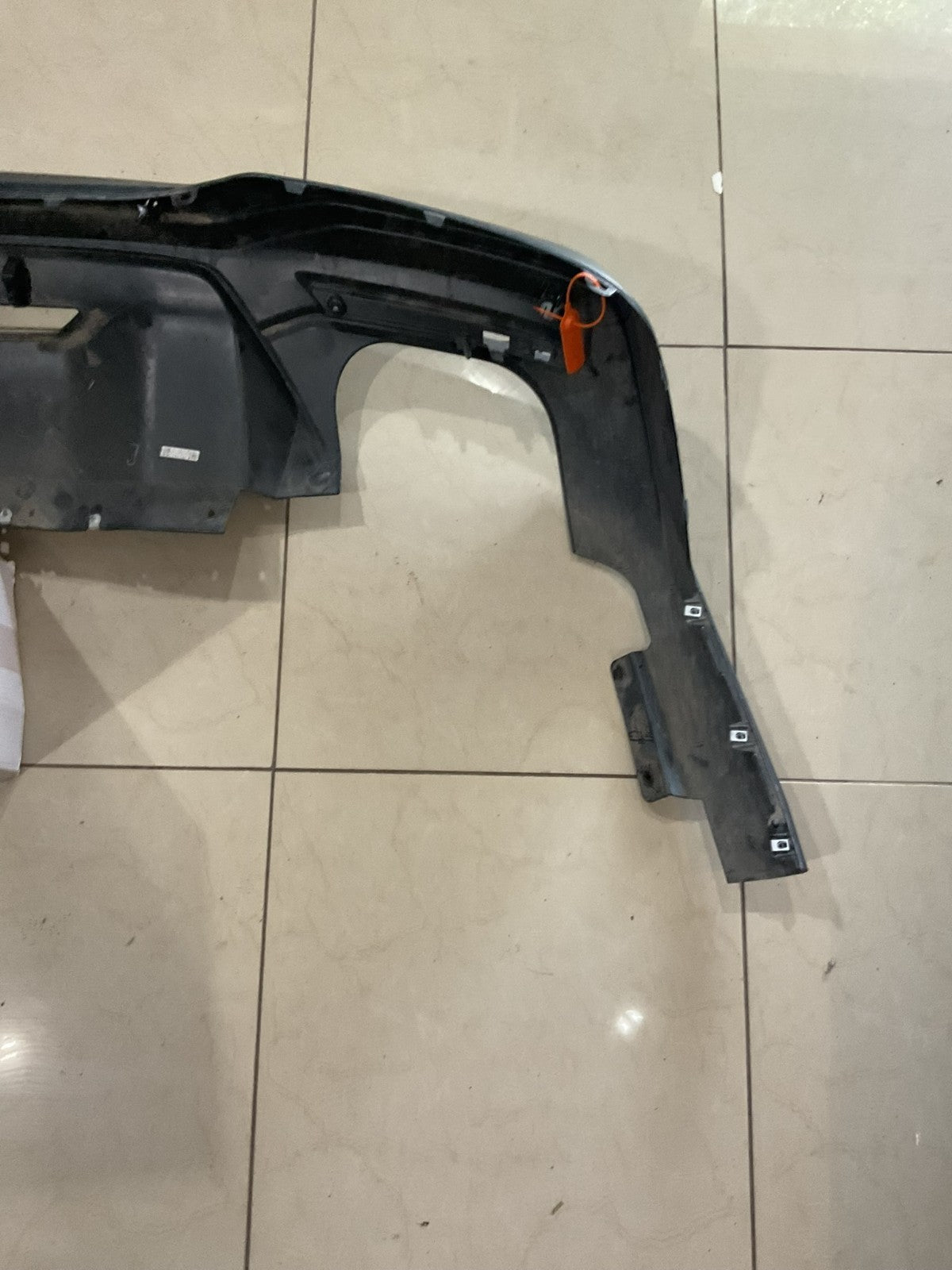 Rear Bumper Lower Cover Black 2018 - 2023 Ford Mustang pr3b+175954+caw OEM