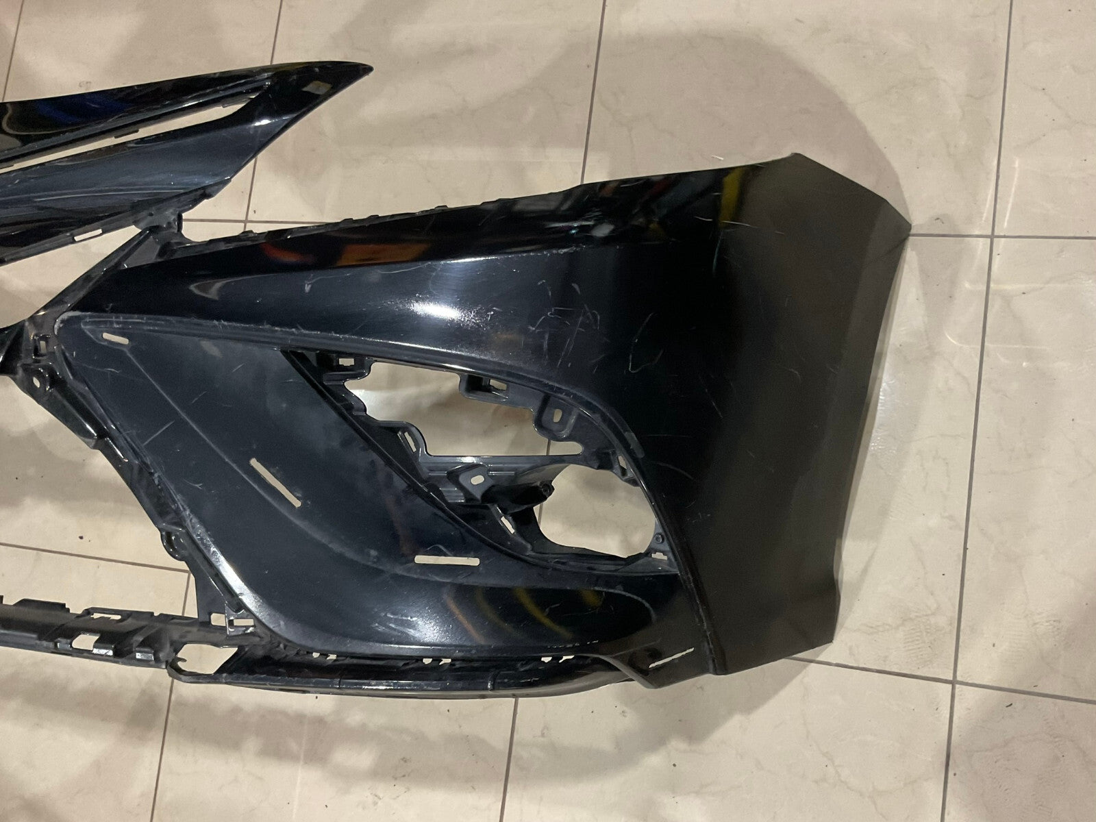 Front Bumper Cover Black Toyota Camry 2021 2022 52119-06E20 OEM