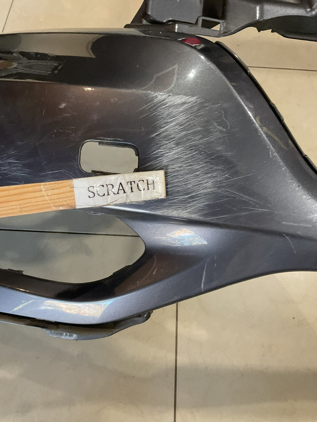 Front Bumper Cover Grey Honda HR V EX LX EX L 2016-2018 71101 t7w a000 OEM