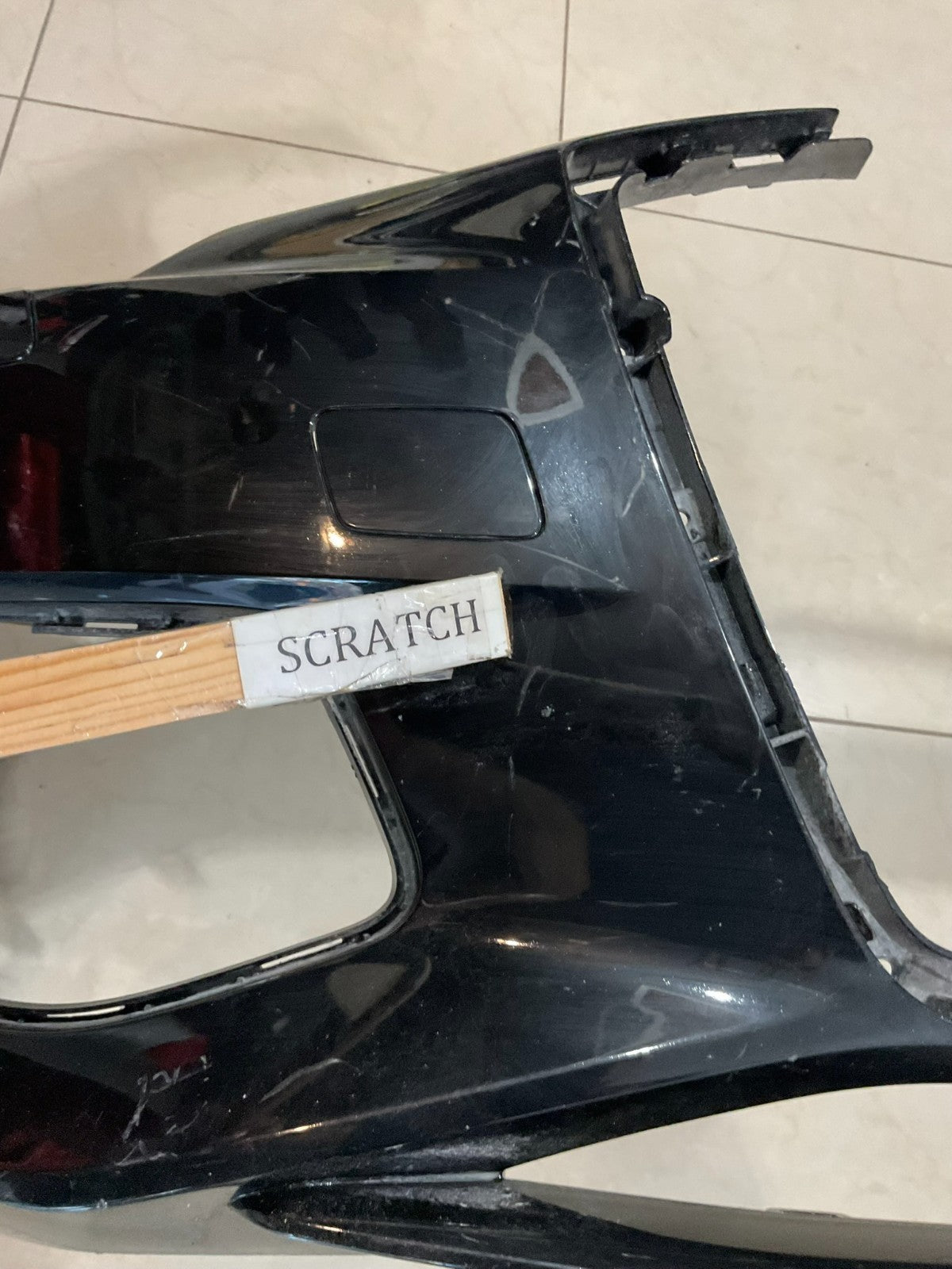 Front Bumper Cover Black Audi A6 2019-2023 4k0+807+437 OEM