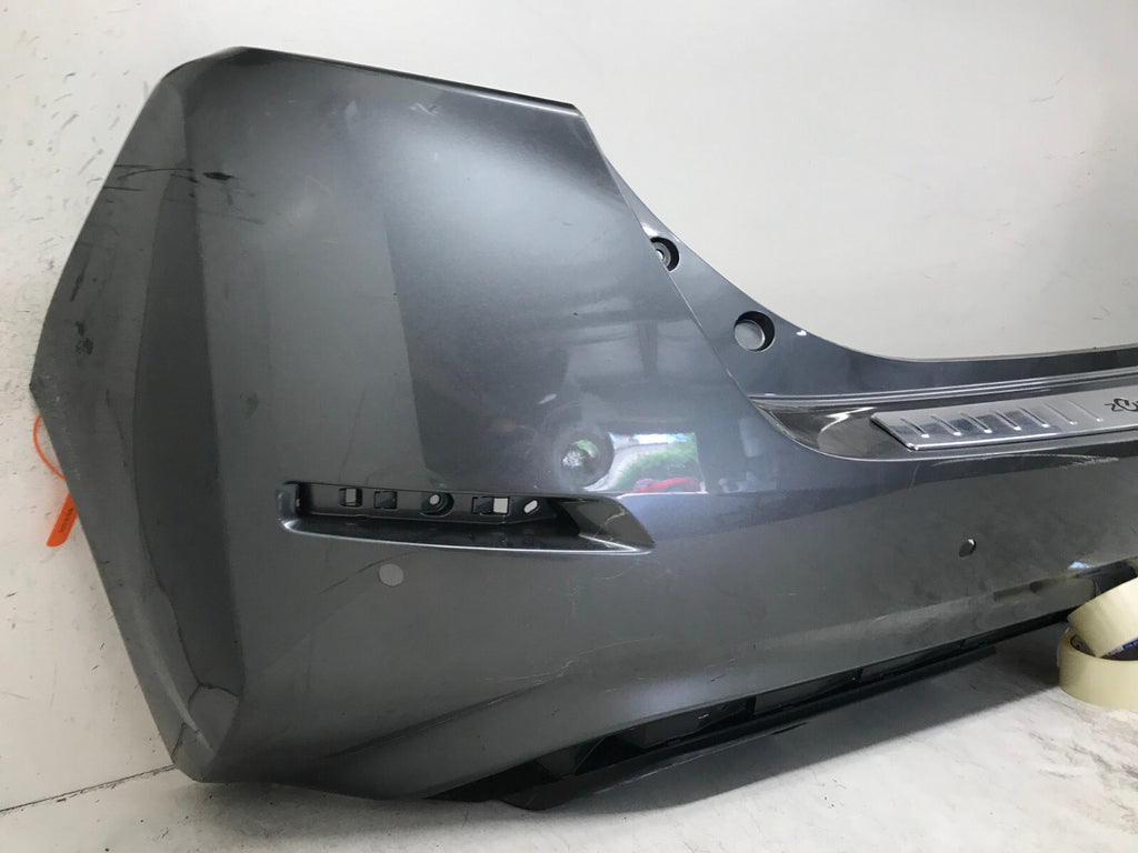 Rear Bumper Cover Gray 18-20 Nissan Leaf S/SL/SV w/Sensor Holes 85022-5SA0H OEM