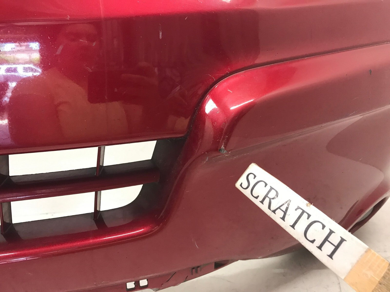 Front Bumper Cover Red 2012 2013 2014 2015 Saturn Vue 55102108 OEM