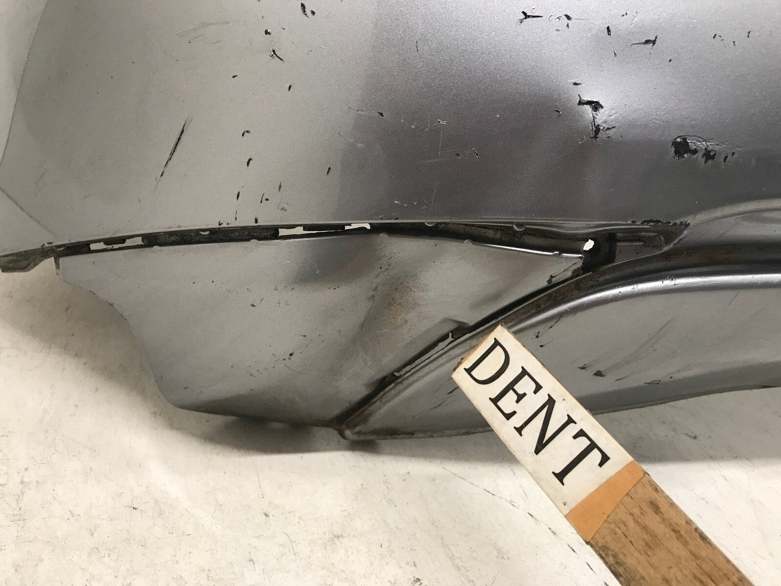 Rear Bumper Cover Silver 2009-2013 Honda Fit Sport 71501-TK6-A000 OEM
