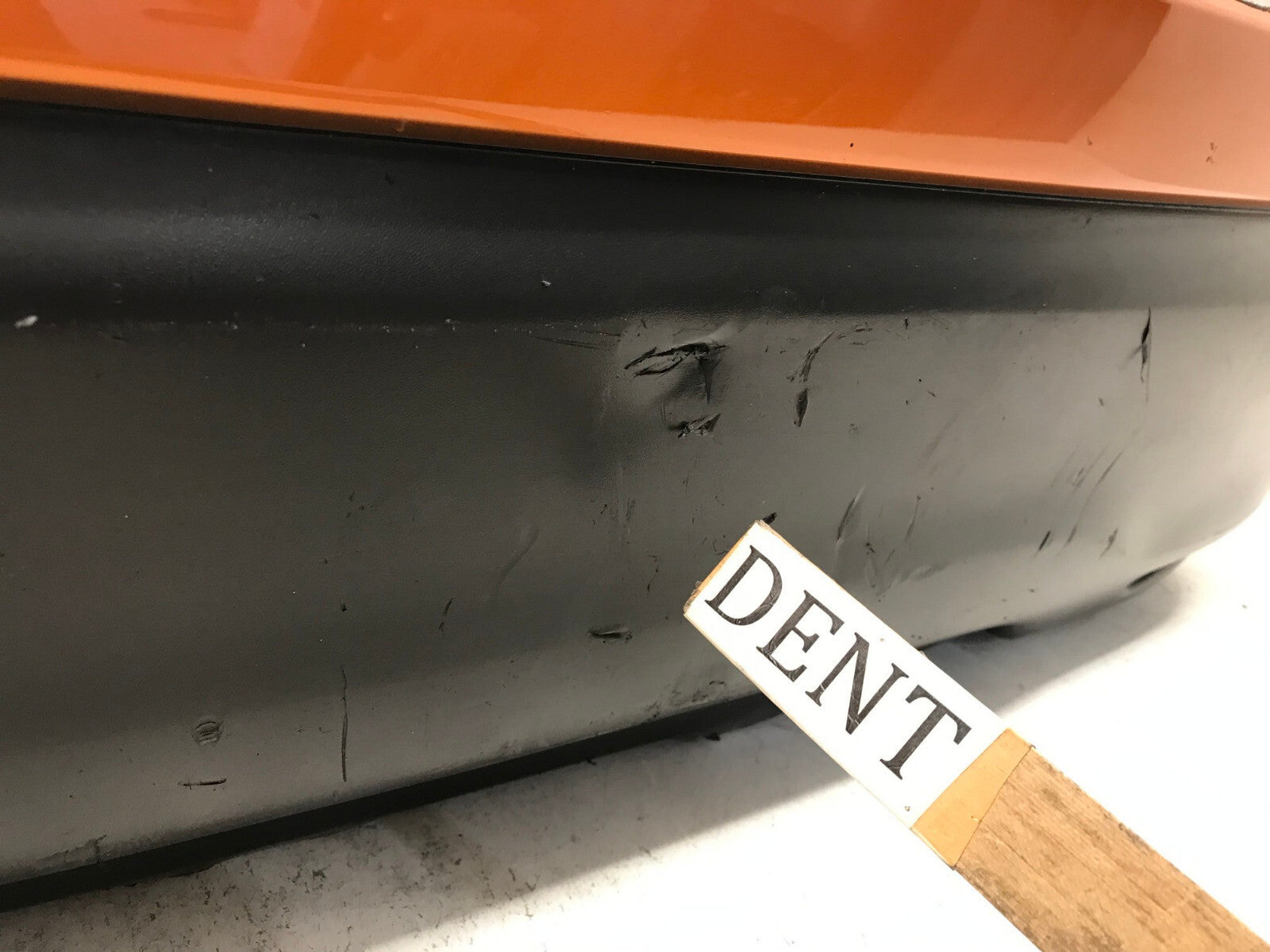 Rear Bumper Cover Orange Nissan Rogue Sport 2017-2019 85022-6MA0H OEM