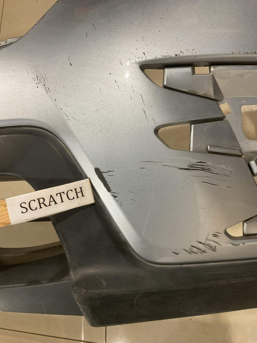 Front Bumper Cover Grey 2019-22 Subaru Ascent 57704XC00A OEM