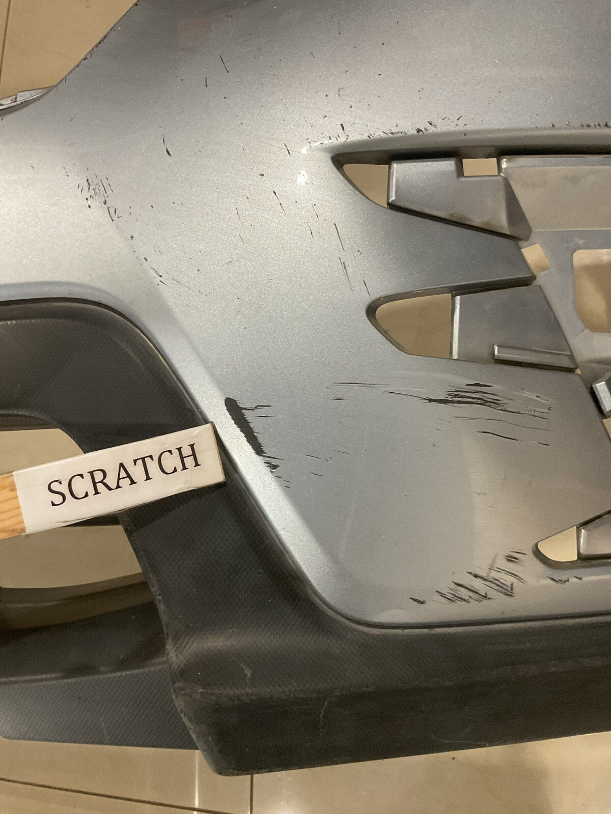 Front Bumper Cover Grey 2019-22 Subaru Ascent 57704XC00A OEM