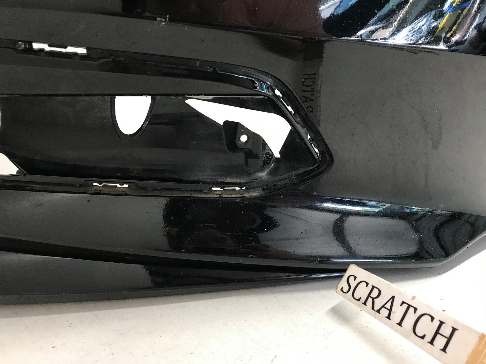 Front Bumper Cover Honda Accord Sedan Hybrid Black 2018 2019 71101-TVA-A000 OEM