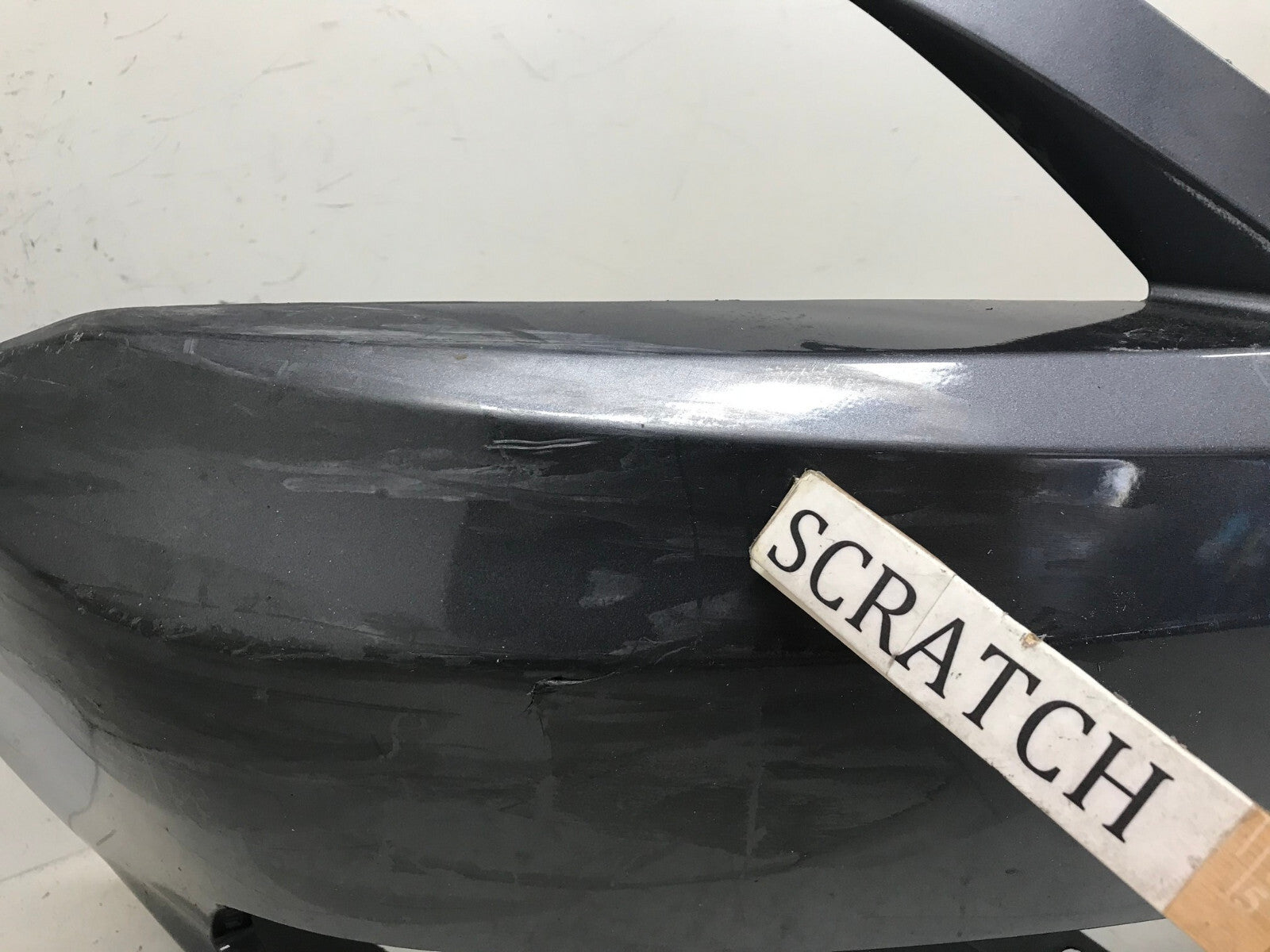 Front Bumper Cover Gray 2013-2015 Acura ILX CAPA
