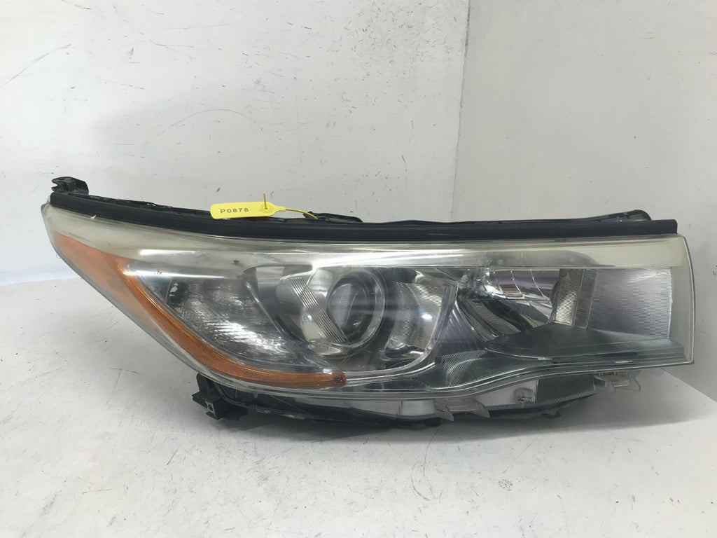 Headlight Damaged Right RH Toyota Highlander LE XLE 2014-2016 81110-0E250 OEM