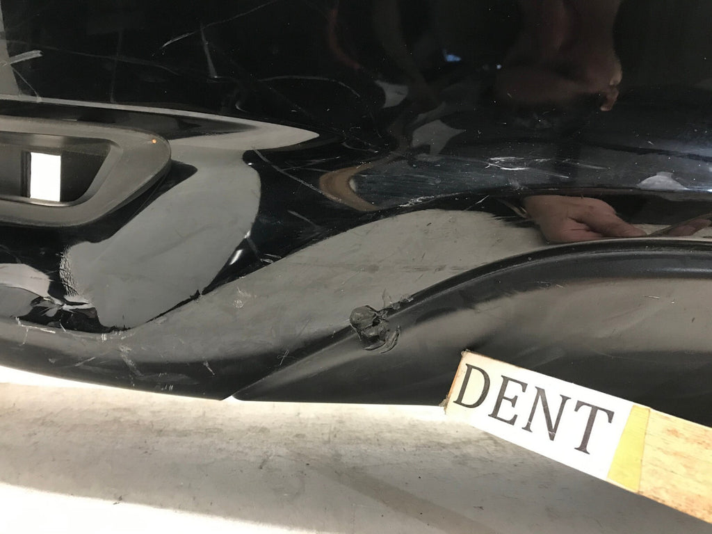 Rear Bumper Cover Black 2016-2020 Infiniti QX60 Base/Hybrid w/Sensor Holes OEM