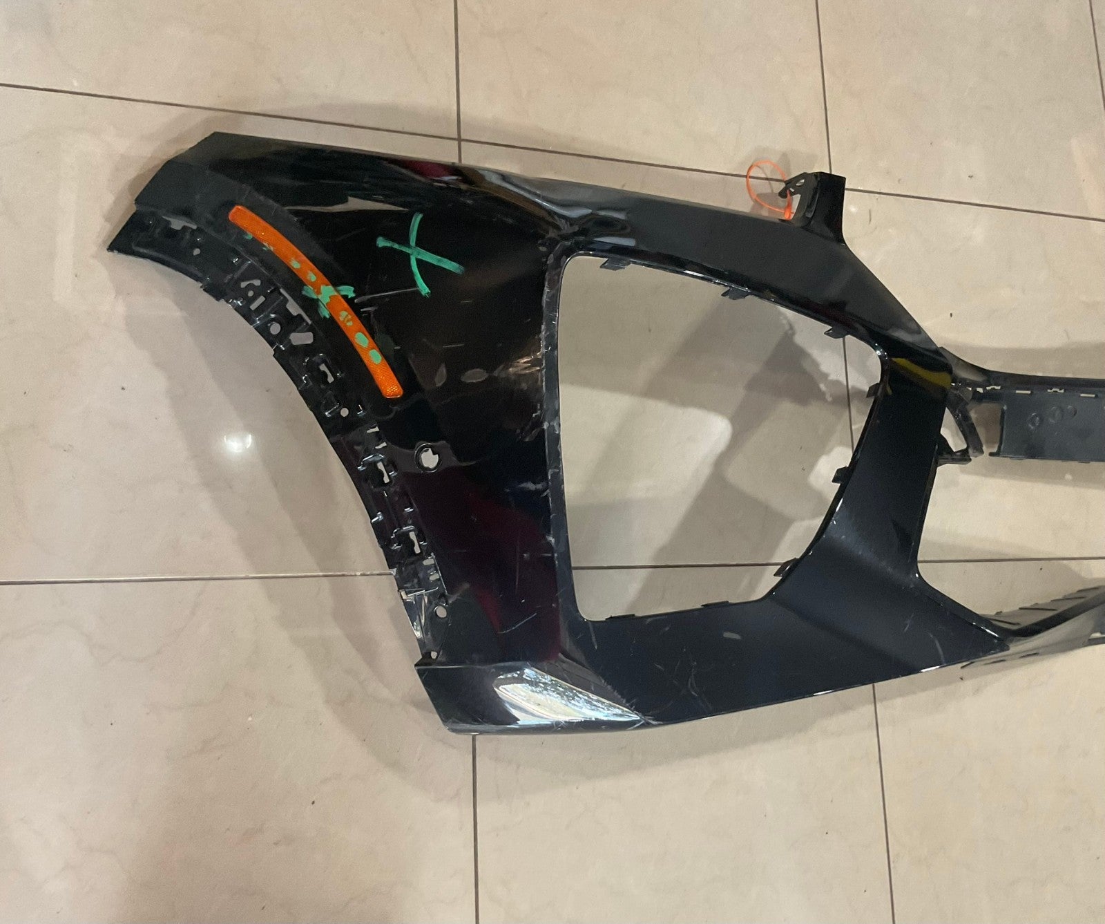 Front Bumper Cover Black 2020-2023 BMW X5M F95 CAPA