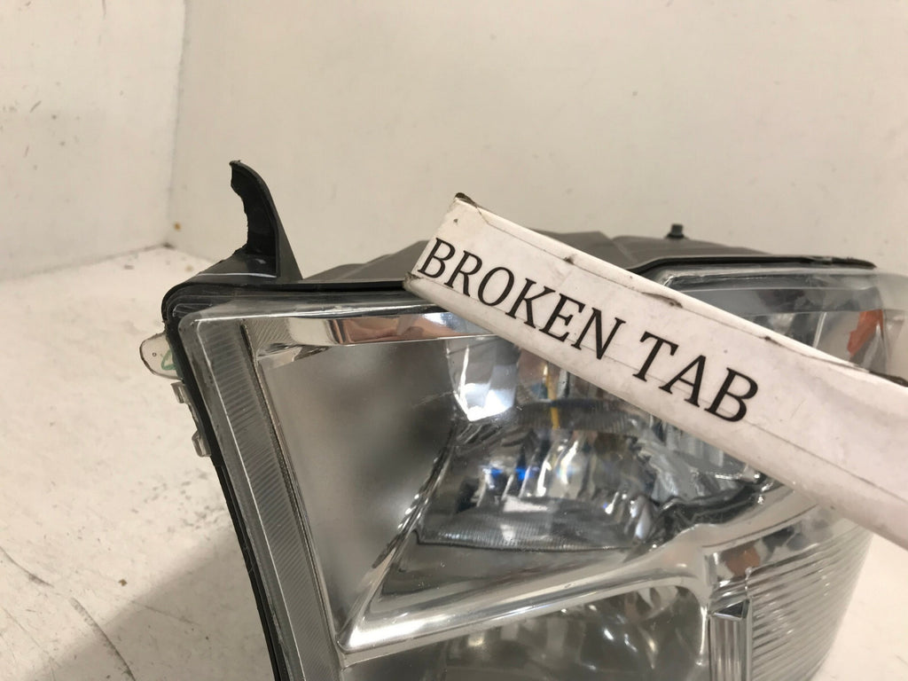 Headlight Damaged Left LH Driver Dodge Ram 2009-2018 68001485AC OEM