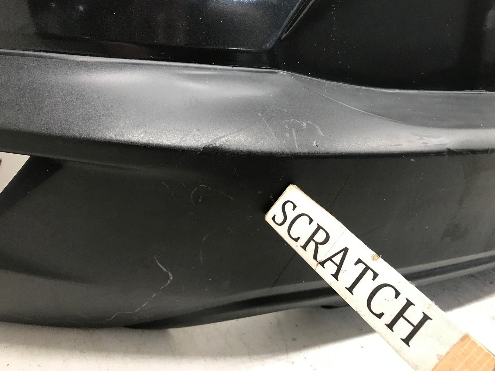 Rear Bumper Cover Gray Mazda CX 3 Grand Touring Sport 16-2018 D10J-50221 OEM