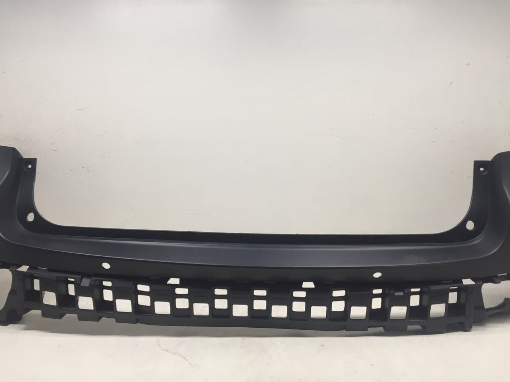 Rear Bumper Cover Toyota Highlander XLE LE Plus Hybrd Ltd w/Sns Holes 14-16 CAPA