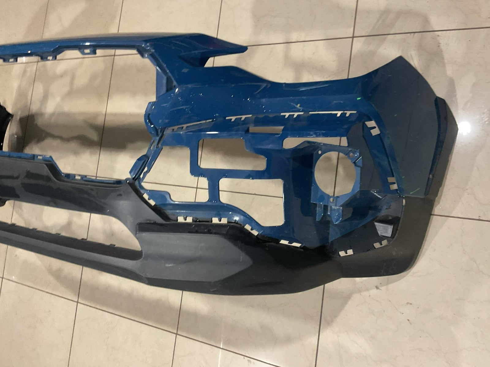 Front Bumper Cover Blue 2024 Subaru Crosstrek XV 57704fn30a OEM