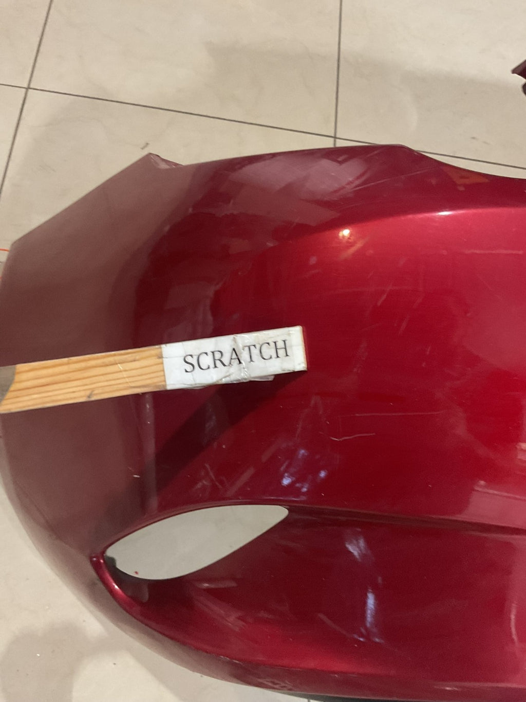 Rear Bumper Cover Red 2016-2018 Mazda Mx-5 Miata Convertible n243+50221 OEM