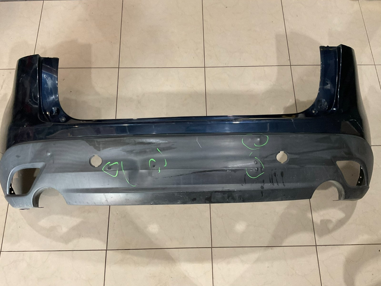 Rear Bumper Cover Blue 2013-2016 Mazda CX-5 kd47+50221 OEM