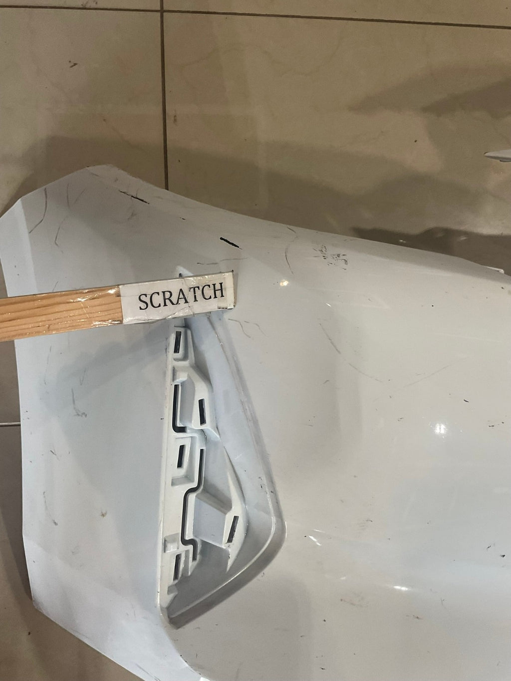 Front Upper Bumper Cover White Nissan Sentra 2024 62022+6ly0h OEM