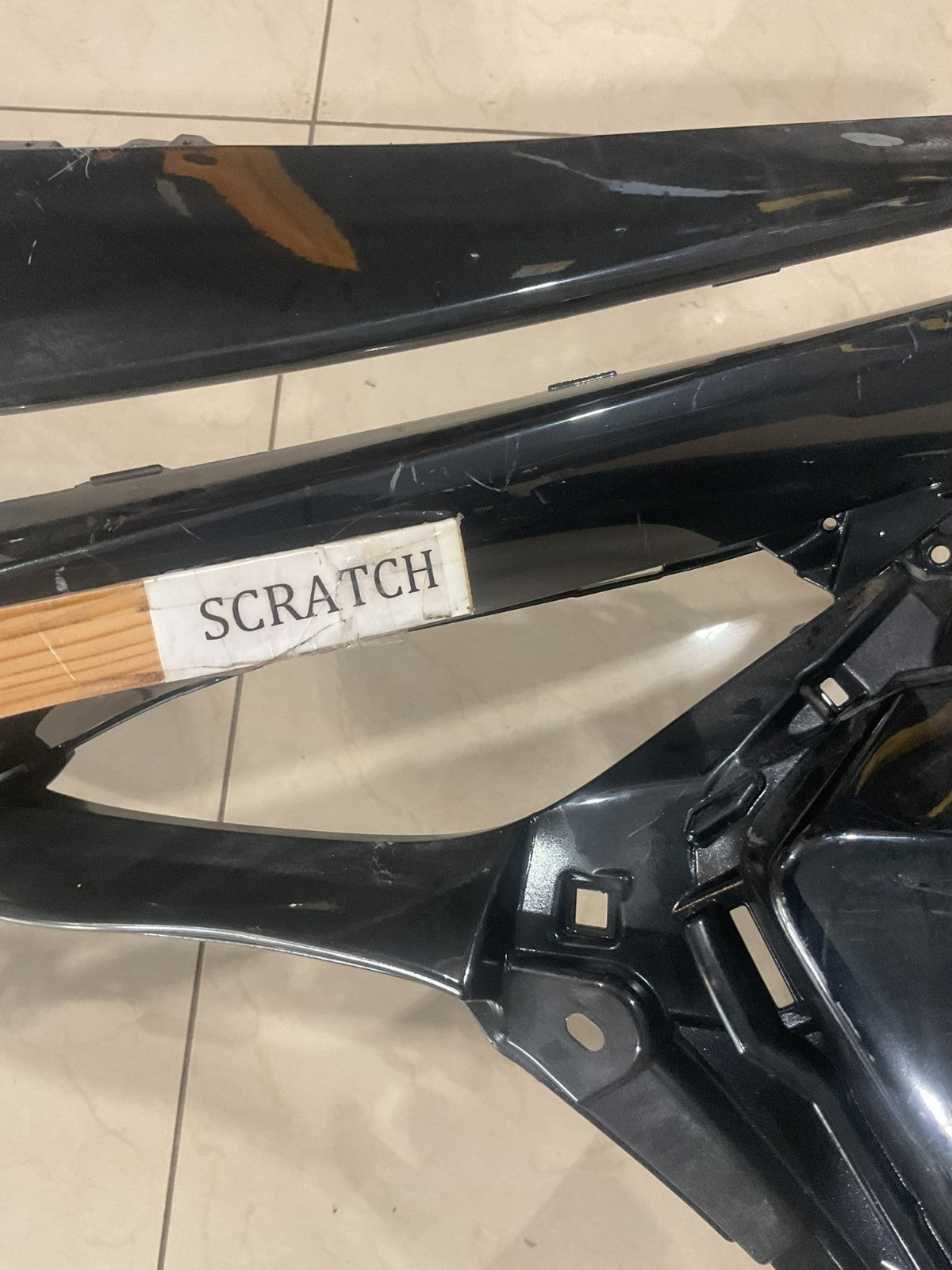 Front Bumper Cover Black Toyota Camry XSE SE Hybrid SE 2018-20 52119+06e20 OEM