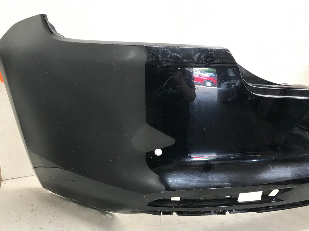 Rear Bumper Cover Black Porsche Panamera 2017-2020 w/Sensor Holes 971807421 OEM