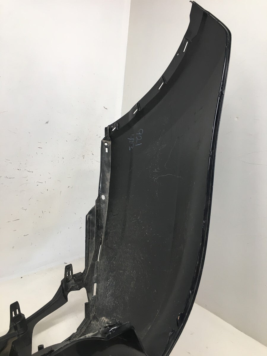 Rear Bumper Cover Toyota Highlander w/o Sensor 218  Attitude Black 14-18 OEM2