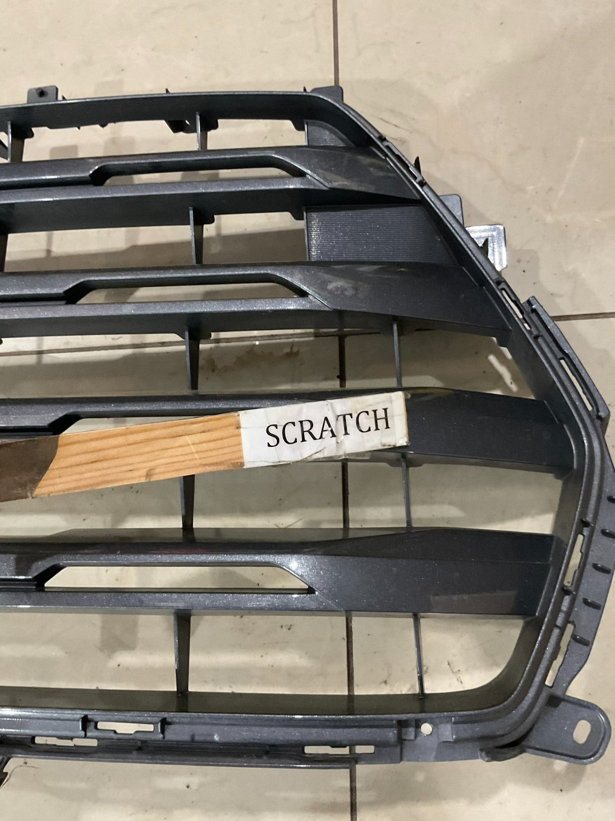 Grille Grill Grey 2022-2024 Toyota Tundra CAPA