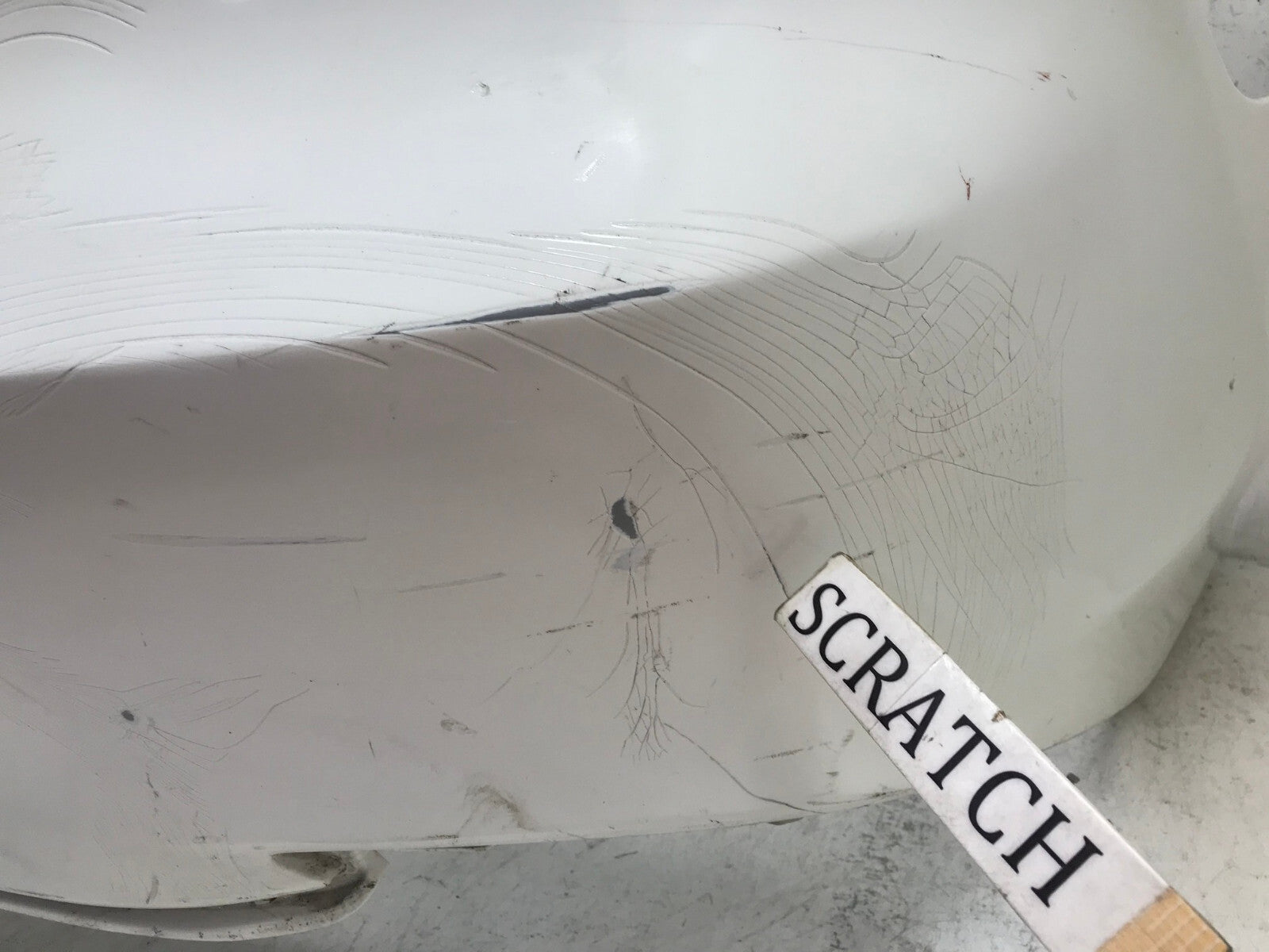 Rear Bumper Cover Toyota Camry SE XSE Hybrid SE 4X7 White 18 19 52159-06B30 OEM2