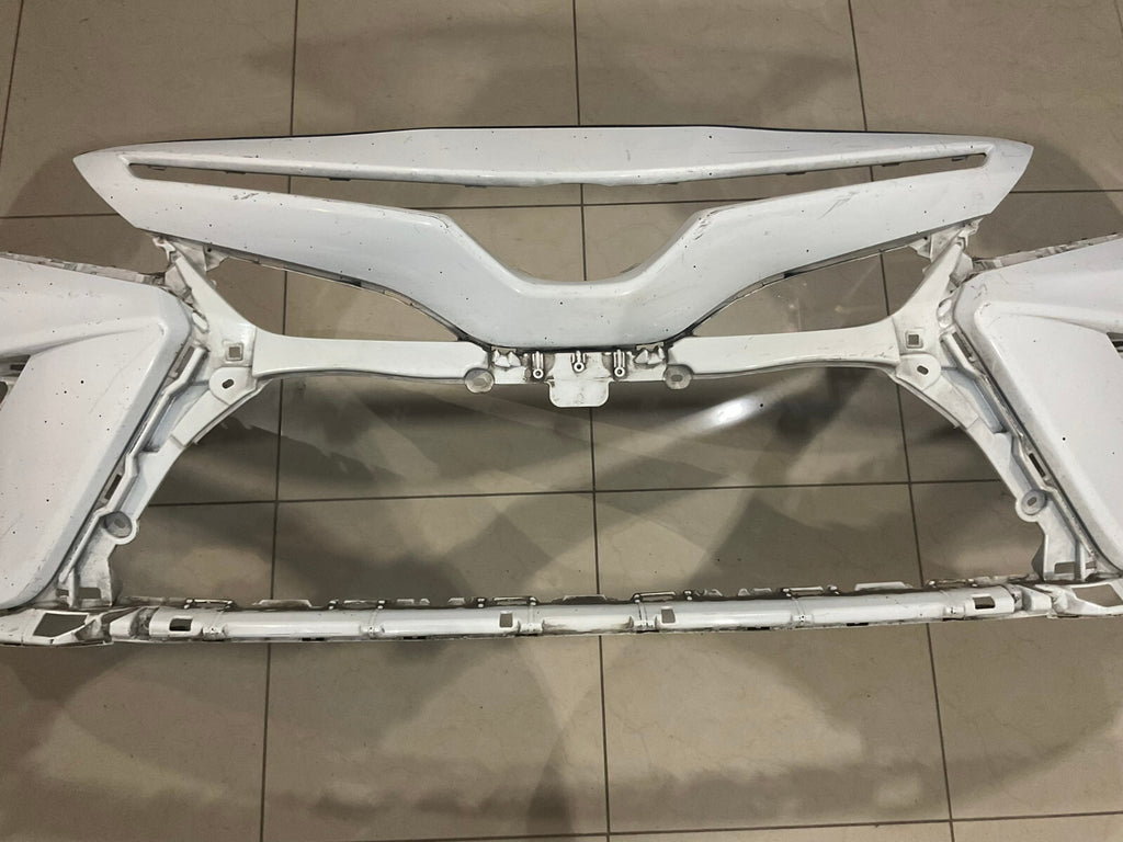 Front Bumper Cover White Toyota Camry 2021 2022 52119-06E20 OEM