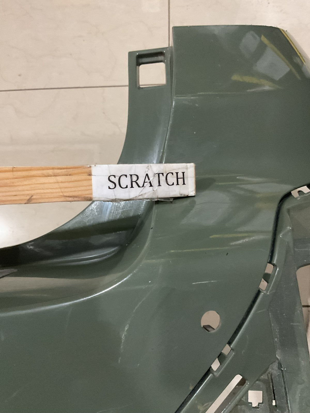 Rear Bumper Cover Green 2024 Subaru Crosstrek 57704fn62b OEM