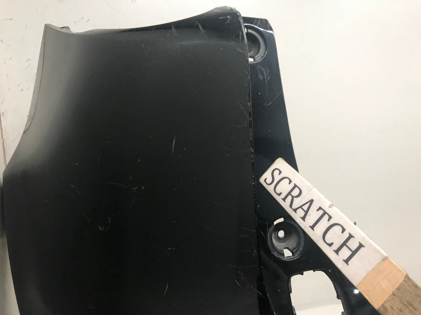 Rear Bumper Cover Black Mazda CX-9 Sport/Touring 16-2018 w/Sensor Holes OEM