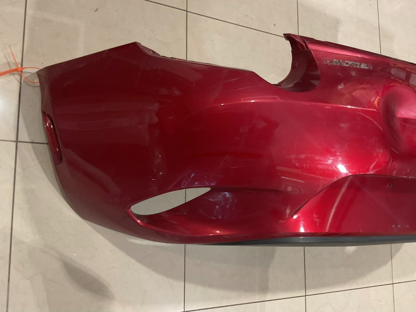 Rear Bumper Cover Red 2016-2018 Mazda Mx-5 Miata Convertible n243+50221 OEM