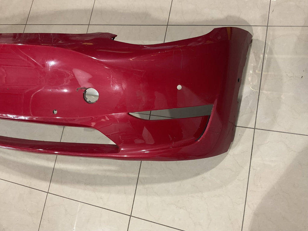 Front Bumper Cover Red Tesla Model Y 2020 - 2024  CAPA