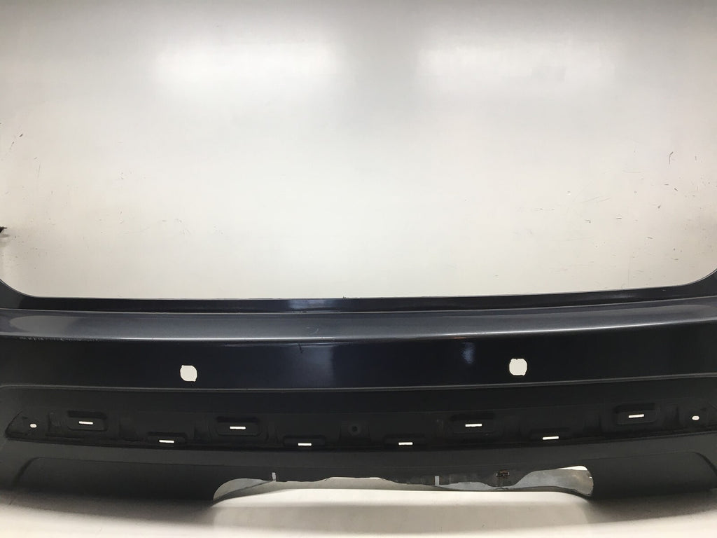 Rear Bumper Cover Nissan Pathfinder Platinum SV Hybrid w/o Sensr Holes 13-16 OEM