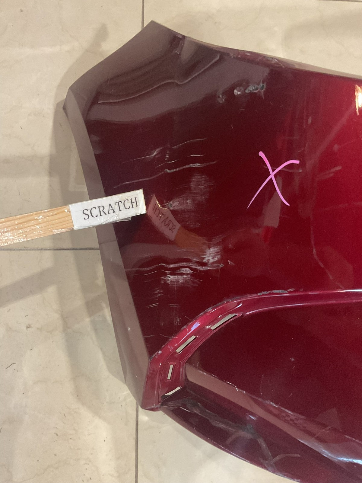 Front Bumper Cover Red Toyota Corolla Sedan L/LE/Hybrid 20-2021 52119 12g00 OEM