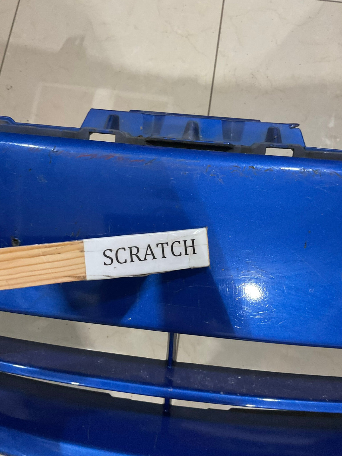 Front Bumper Cover Blue Nissan Versa Note 2014 15 2016 62022-3VY0H OEM