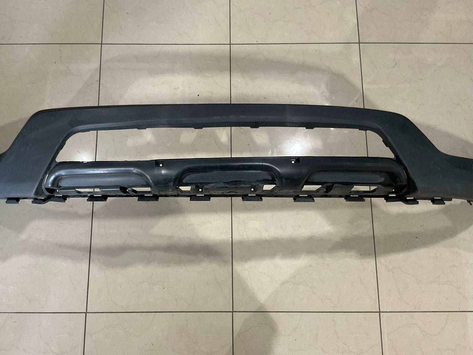 Front Lower Bumper Cover Black 2013 2016 Hyundai Santa Fe Sport 86512+4Z000 OEM