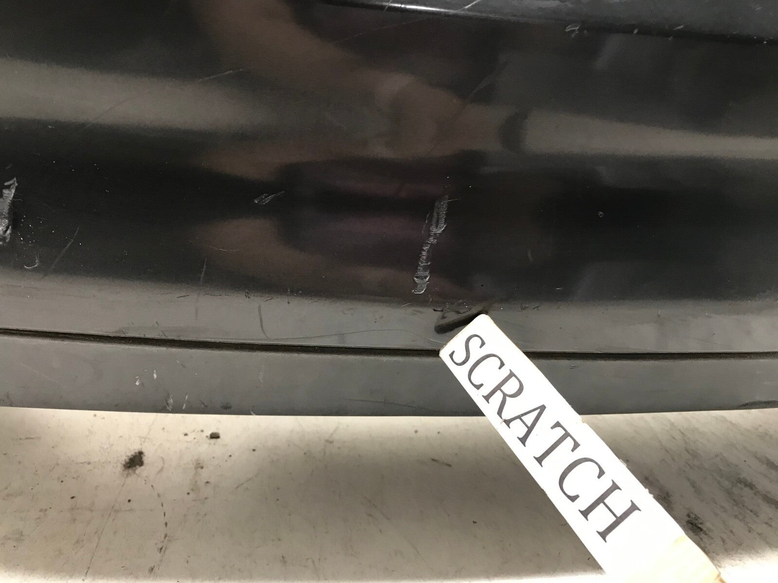 Rear Bumper Cover Black Ford Edge 2011-2014 7T43-17F001-AE OEM