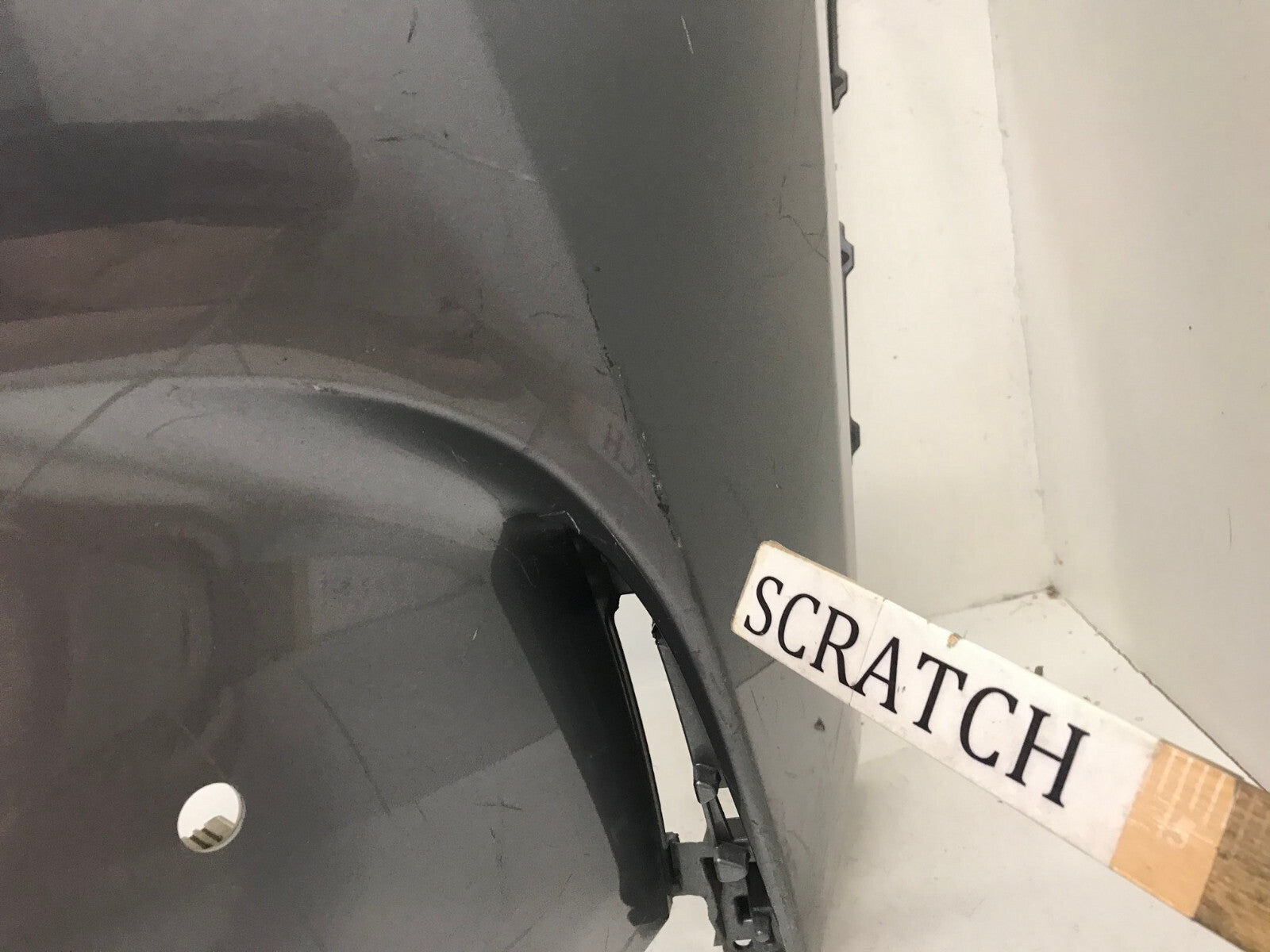 Front Bumper Cover Lexus NX NX200 NX300 w/Sensor Holes Gray 2014 52119-78010 OEM