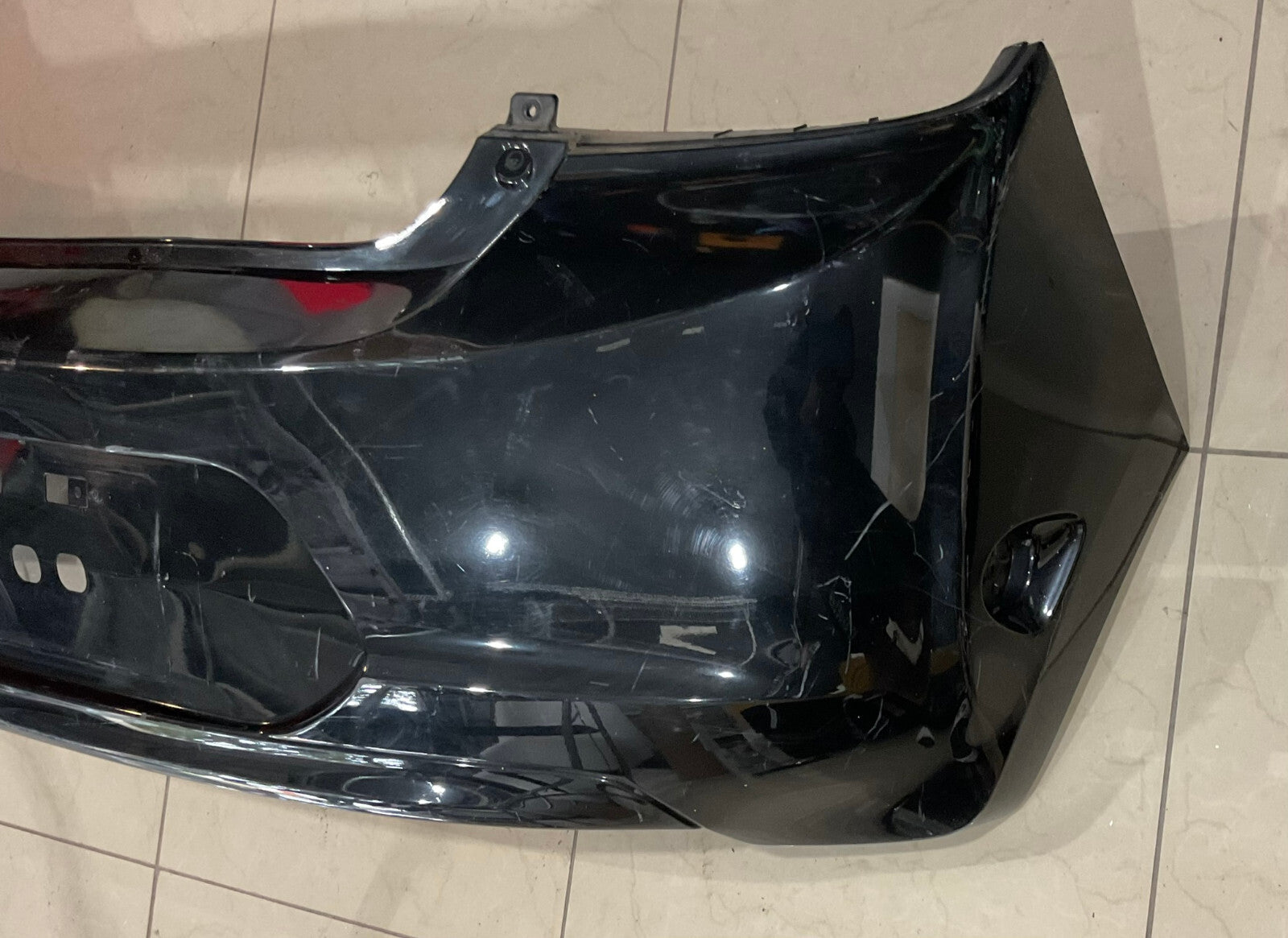 Front Bumper Cover Black 2014-2015 Mitsubishi Mirage ES/DE 6410C033ZZ OEM