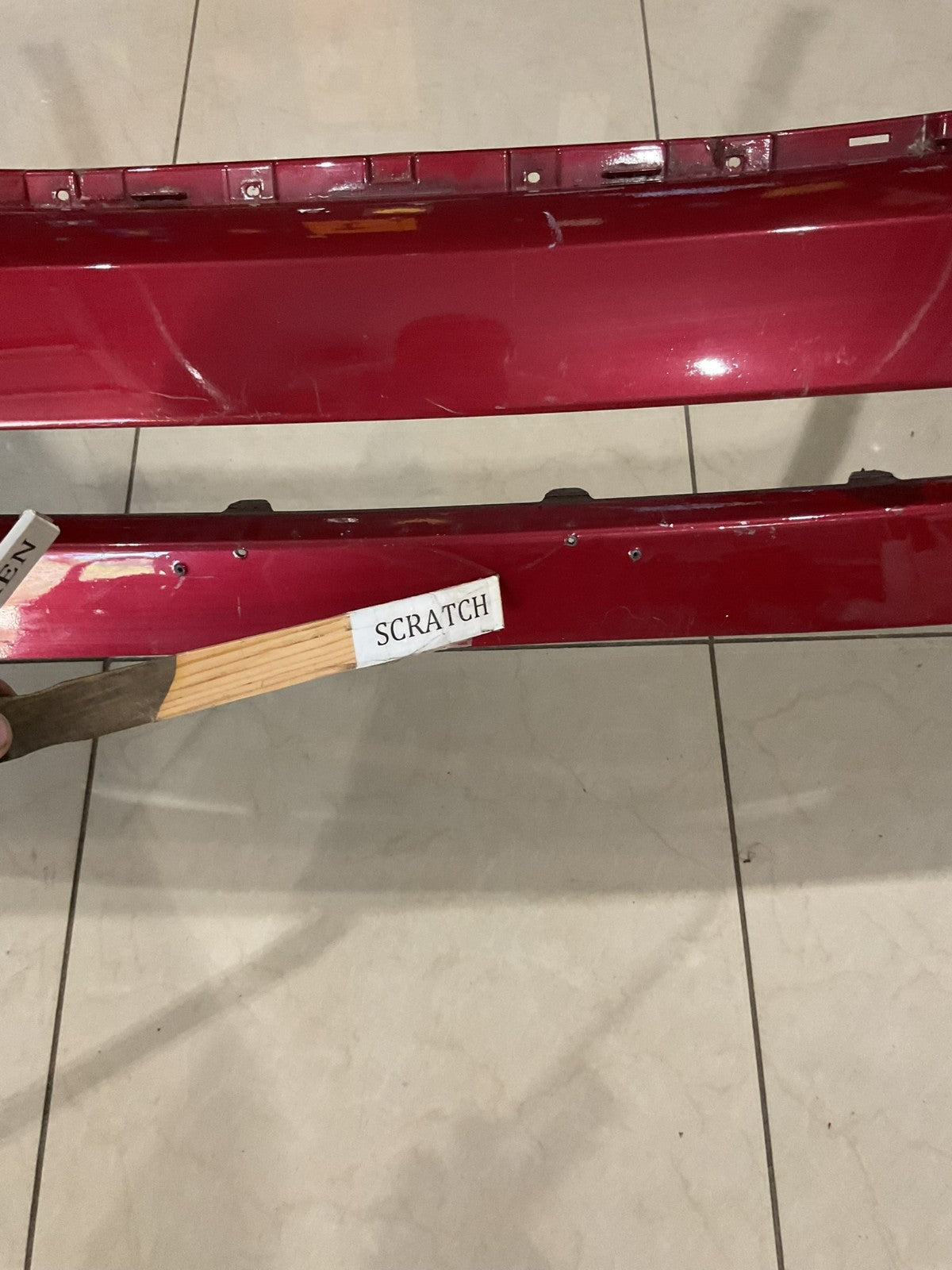 Front Bumper Cover Red 2014 2015 Kia Sorento EX LX 86511+tu500 OEM