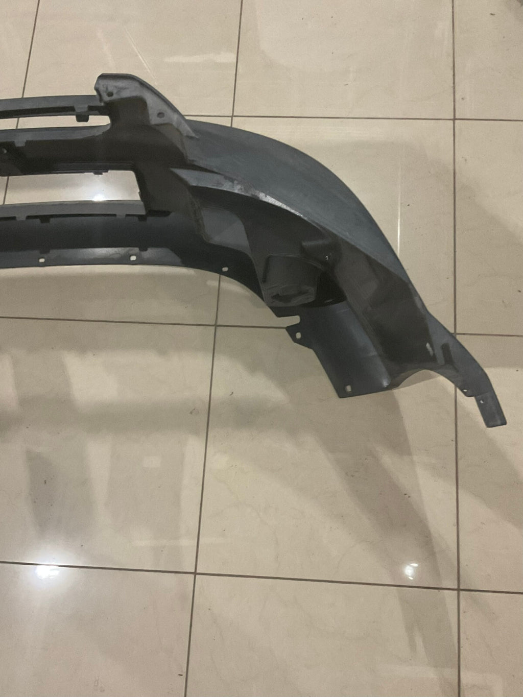 Front Bumper Cover Black Dodge OEM